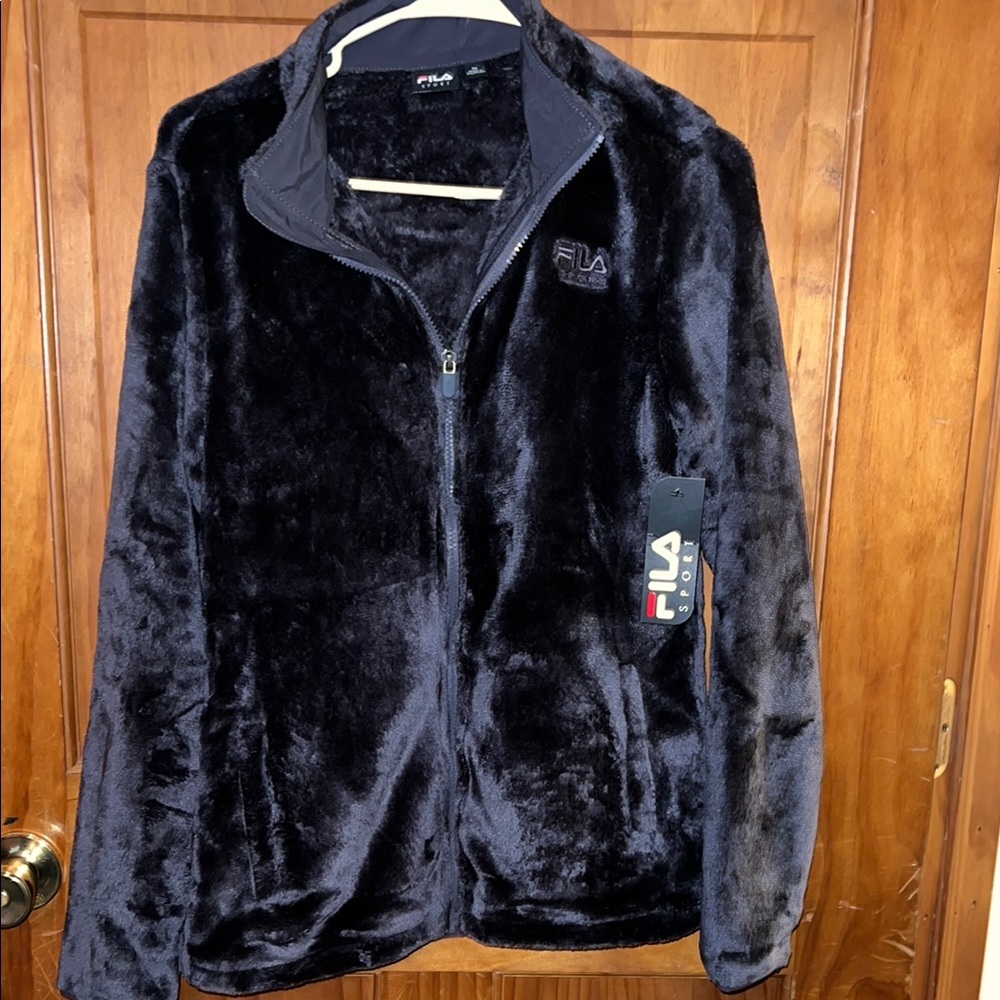 Fila Gray Fleece Jacket